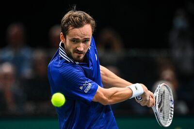 Daniil Medvedev está en semifinal tras vencer a Hugo Gaston.