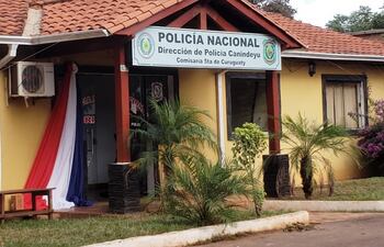 Sede de la comisaría de Curuguaty.