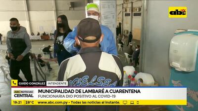 Municipalidad de Lambaré está en cuarentena por caso de COVID.