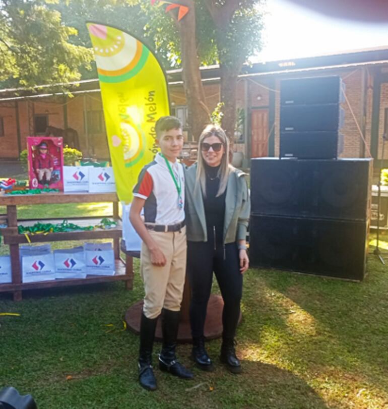 Santino Corrales se impuso en 0,80 Mayores.