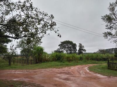 El cielo sigue encapotado en Caazapá.