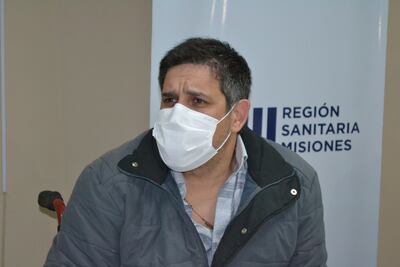 Dr. Rodney Giménez, director de la 8a. Región Sanitaria.