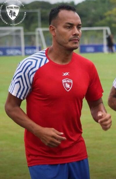 Ismael Benegas (33 años), paraguayo en el Royal Pari.