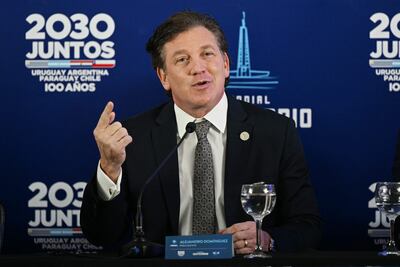 Alejandro Domínguez, presidente de la Conmebol.