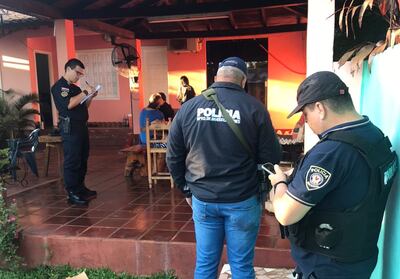 En los allanamientos ejecutados este lunes se incautaron evidencias pero no encontraron a los sospechosos.