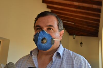 Carlos Arrechea (ANR), gobernador de Misiones, dio positivo al COVID-19.
