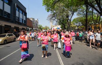 Imagen de la marcha llevada a cabo el año pasado.