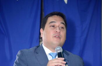 Eduardo Nakayama, candidato del PLRA a intendente de Asunción.