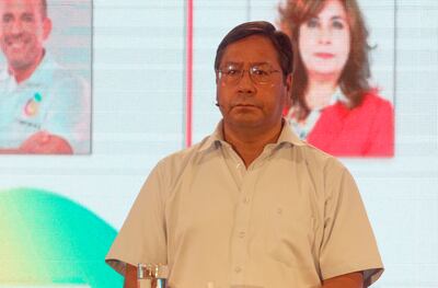 Luis Arce, candidato a la presidencia de Bolivia.