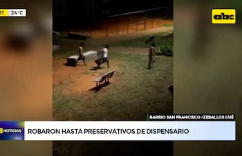 Robaron hasta preservativos de un dispensario