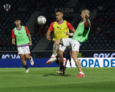 “Pika” Lucena y Alan Benítez, ahora en Cerro Porteño.