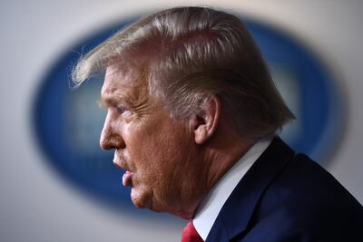 Donald Trump, presidente de los Estados Unidos.