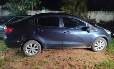 El vehículo fue encontrado en la zona de Ykuá Duré, en Luque.