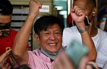 Ferdinand Marcos Jr, presidente electo de Filipinas.