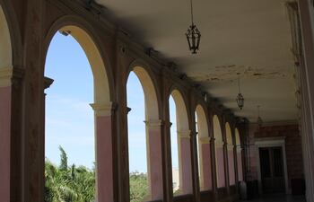 El ala oeste del Palacio de López “podría derrumbarse”.