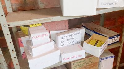 El Ministerio Público tomó muestras para determinar la eficacia de las medicinas distribuidas.