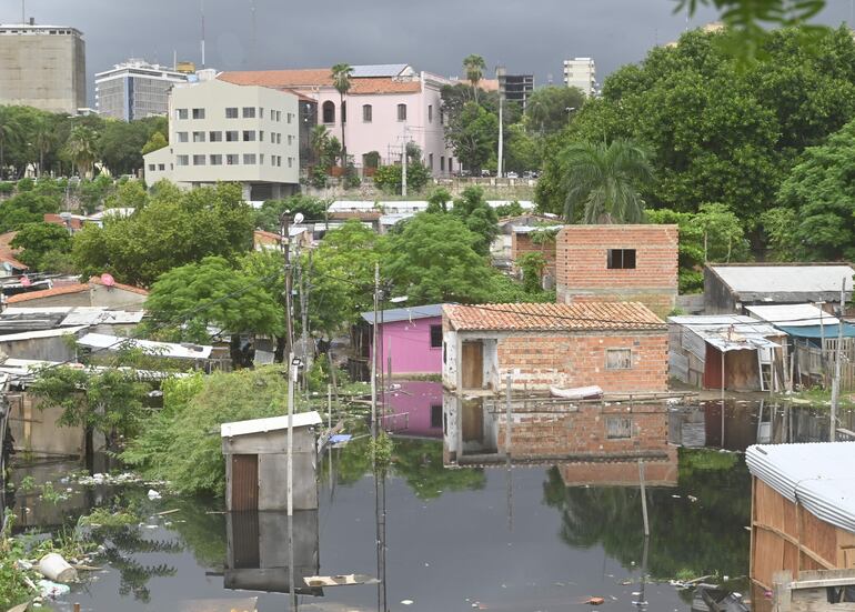 El nivel del Río Paraguay llegó hoy a los 4.87 metros.