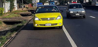 Un testigo pudo captar una fotografía del taxista, la cual ayudó a identificarlo.