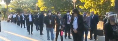 Se reanudaron las actividades en el Palacio de Justicia