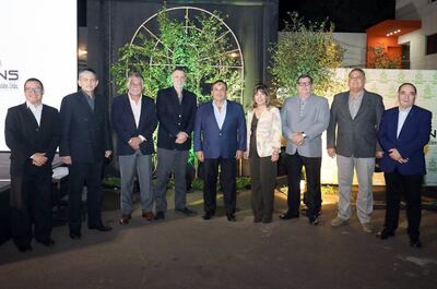 Directivos de Copacons, que celebra sus 40 años de fundación.