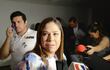 Patricia Samudio dijo que no emprenderá acción judicial contra el medio de comunicación que publica presuntas irregularidades de Petropar, pues cree en la libertad de prensa.