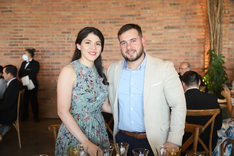 Andrea Centurión y Alejandro Martínez.