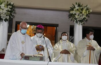 celebración religiosa en homenaje a la Santa Patrona Señora de Pilar