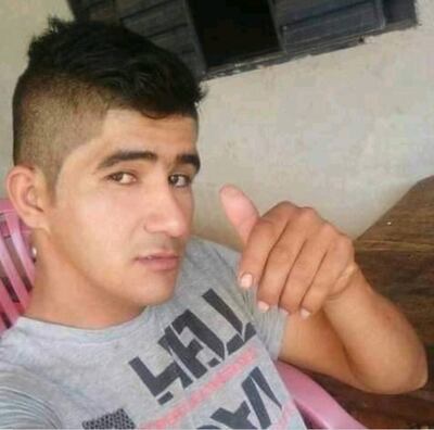 Ricardo Franco Núñez (22) alias ''Chompiras'', imputado.