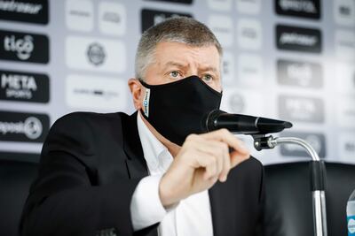 Miguel Brunotte, presidente de Olimpia.