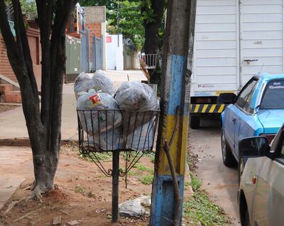 La recolección  de basura  en Luque está tercerizada  desde el 2003.