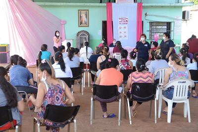 Las actividades estuvieron dirigidas a las internas del penal Juana María de Lara de Ciudad del Este.