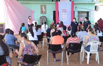 Las actividades estuvieron dirigidas a las internas del penal Juana María de Lara de Ciudad del Este.