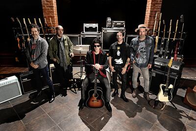 La banda argentina Guasones.