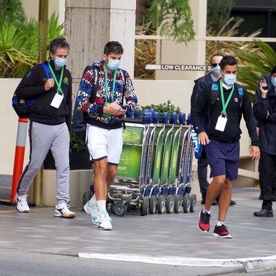 Tenistas pueden salir a entrenar  5 horas.