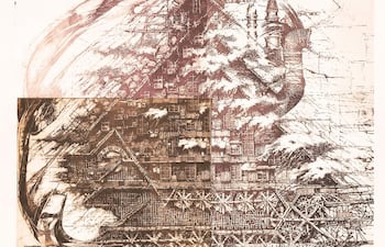 Imagen de una de las obras de Jenaro Pindú que formarán parte de la exposición en la Galería Exaedro.