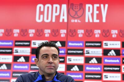 Xavi Hernández, entrenador del Barcelona en la previa del clásico contra Real Madrid.