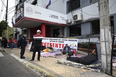 Guardiacárceles iniciaron hoy huelga de hambre