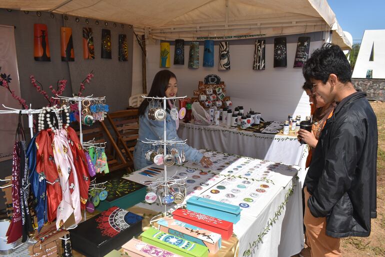 Stand de la XII edicion de la Expoferia de Ayolas