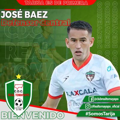 Báez seguirá su carrera en el fútbol boliviano.