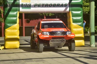 Blas Zapag y Juan José Sanchez (Toyota Hilux T1 Nafta), retornan al Rally Cross Country luego de su ausencia en el último Desafío ParaguarÍ.