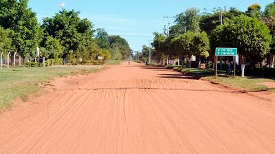 La zona más urbana de la Colonia Barbero, donde viven miles de familias campesinas.