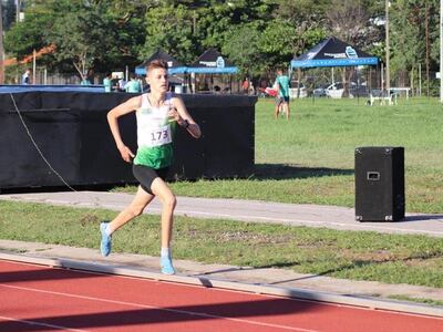 Ericky Dos Santos, integrante de la selección nacional sub 18.