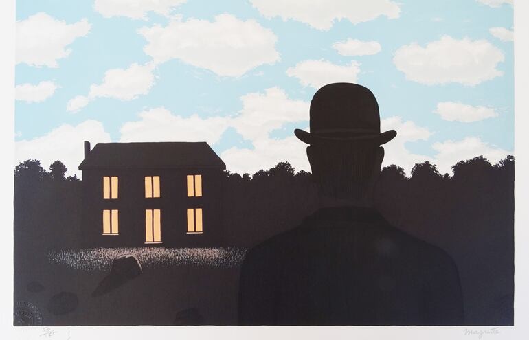 René Magritte: L’Empire des Lumières (1964).