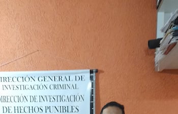 Carlos Rubén González Rojas, detenido.