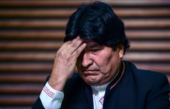 Evo Morales, expresidente de Bolivia.