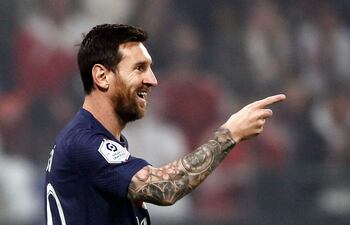 Lionel Messi, 35 años, actualmente en el París SG.