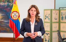 Marta Lucía Ramírez de Rincón, vicepresidenta y canciller de Colombia (foto gentileza.)
