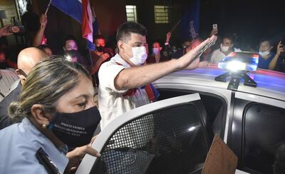 Efraín Alegre, presidente del PLRA, procesado por supuesto uso de facturas adulteradas.