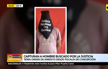 Capturan a un hombre buscado por la justicia