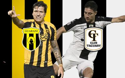 Guaraní y Tacuary, representantes en la Sudamericana.